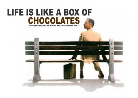 Life S A Box Of Chocolates Power Poetry