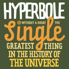 What Is Hyperbole Power Poetry